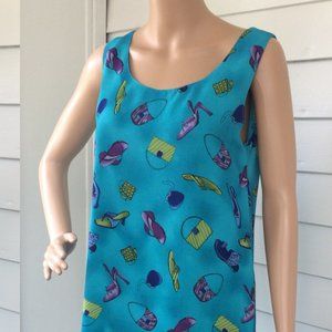 Reversible Dress Novelty Print Shoes Handbags Dots